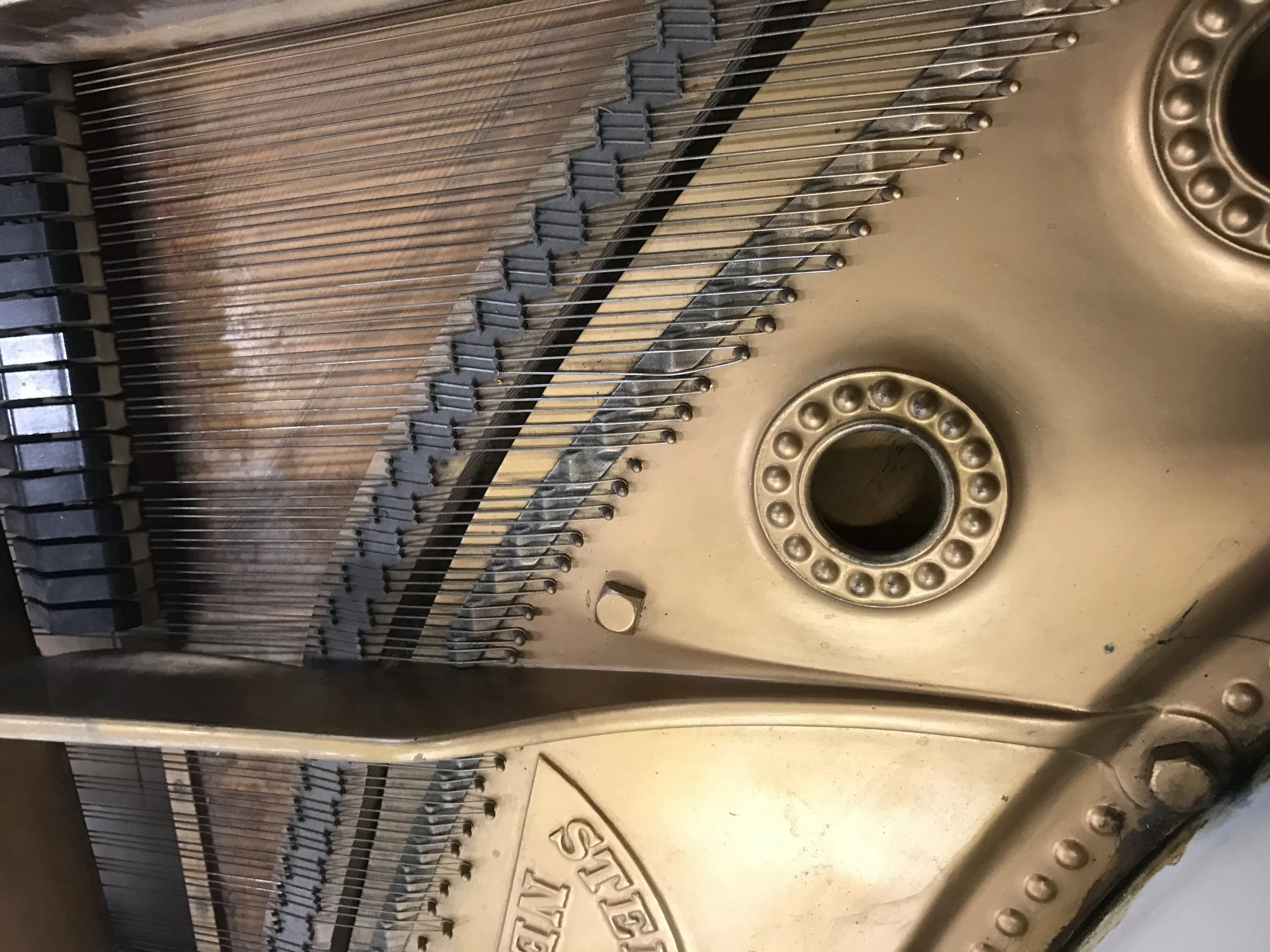  Steinway Grand Belly Before &amp; After 