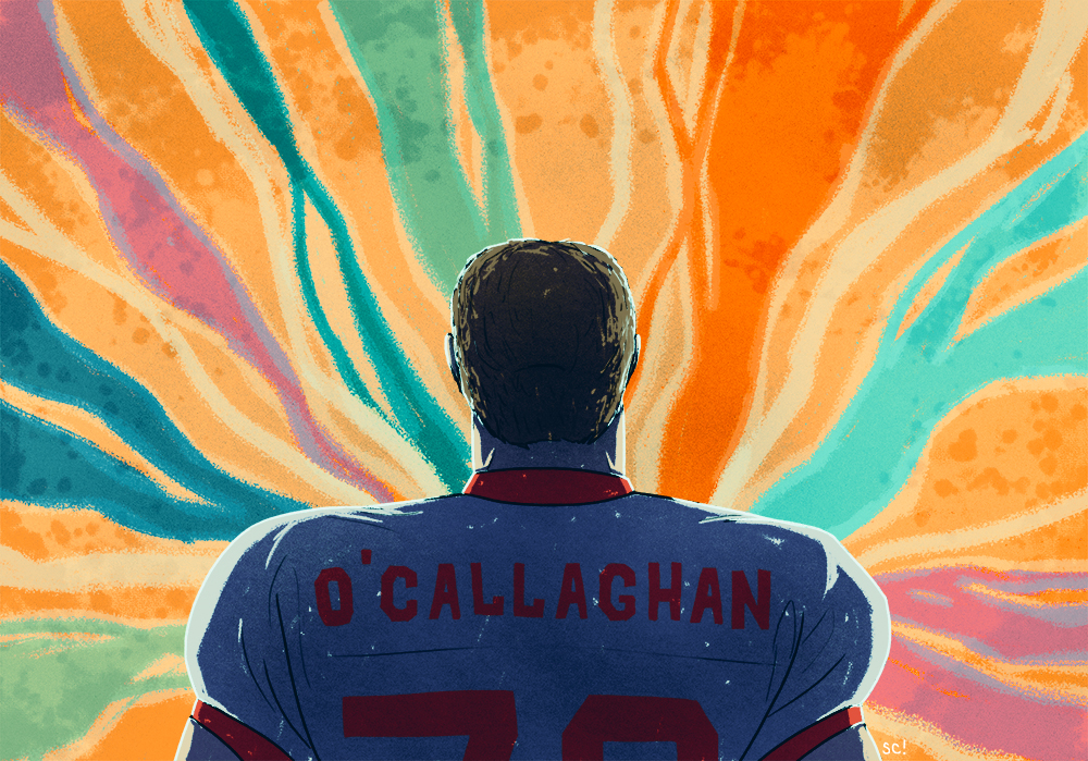 NFL Tackle O'Callaghan Comes Out