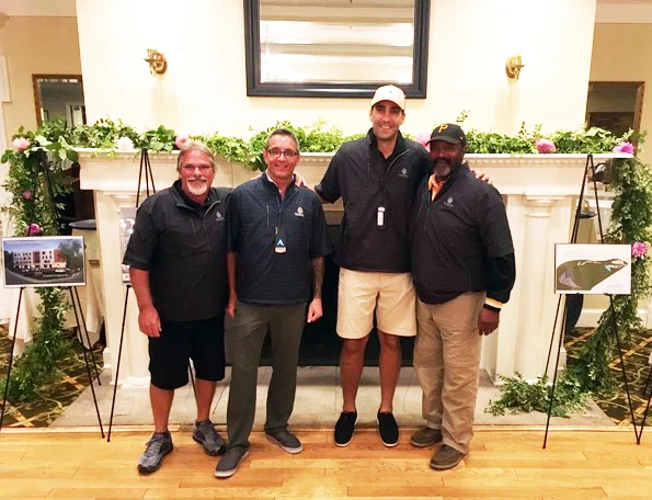 Winning Golf Team Members - Bill Schweitzer, Dave Mori, Brad Fusco, Frank Torbet
