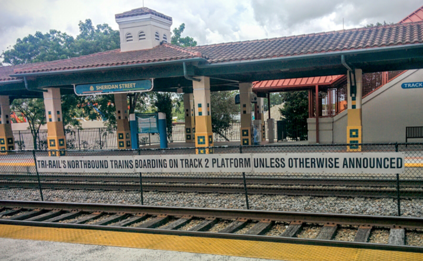 Tri Rail Sheridan Street Station
