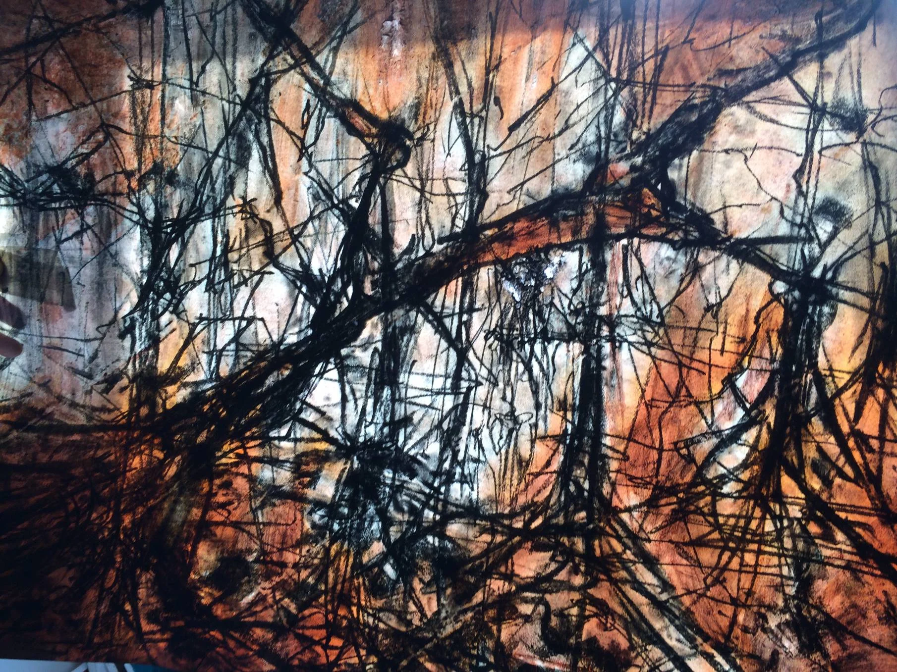 Figure in the Burnt Forest