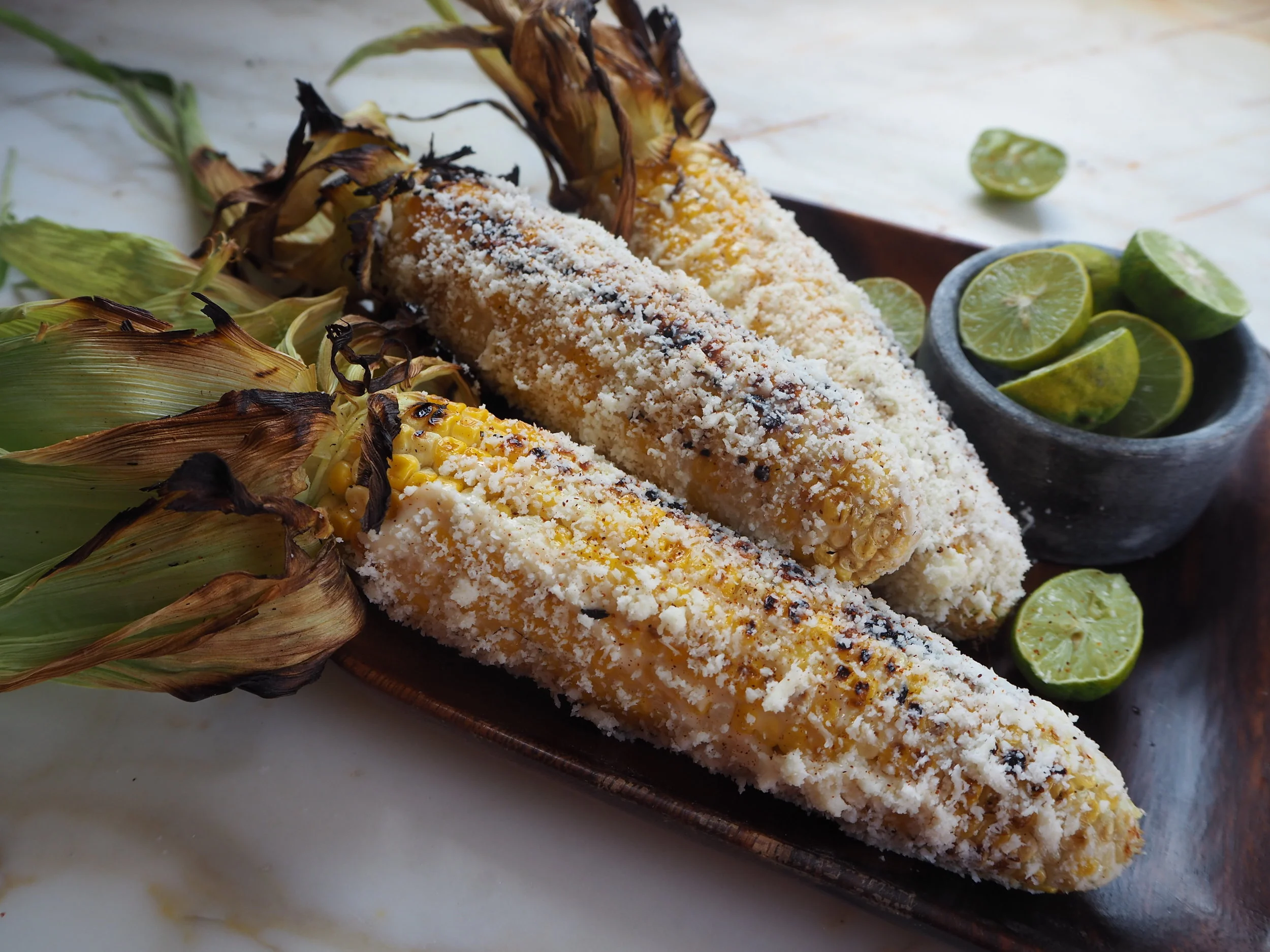 Grilled Elote