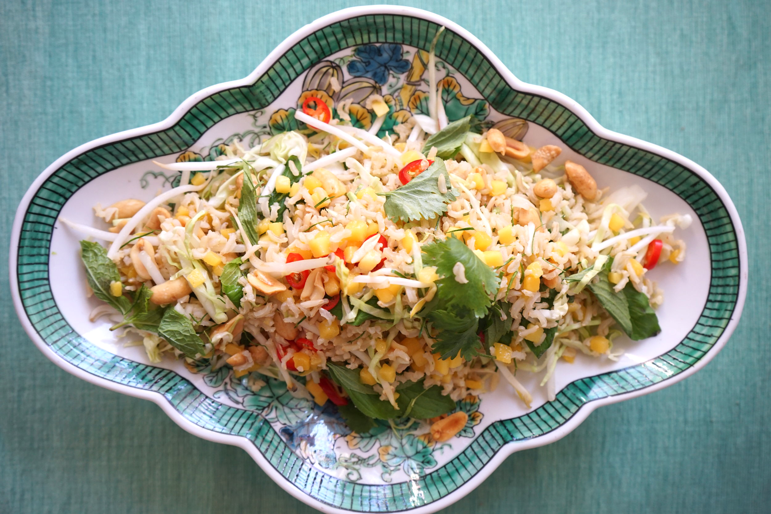 Thai Mango Rice Salad