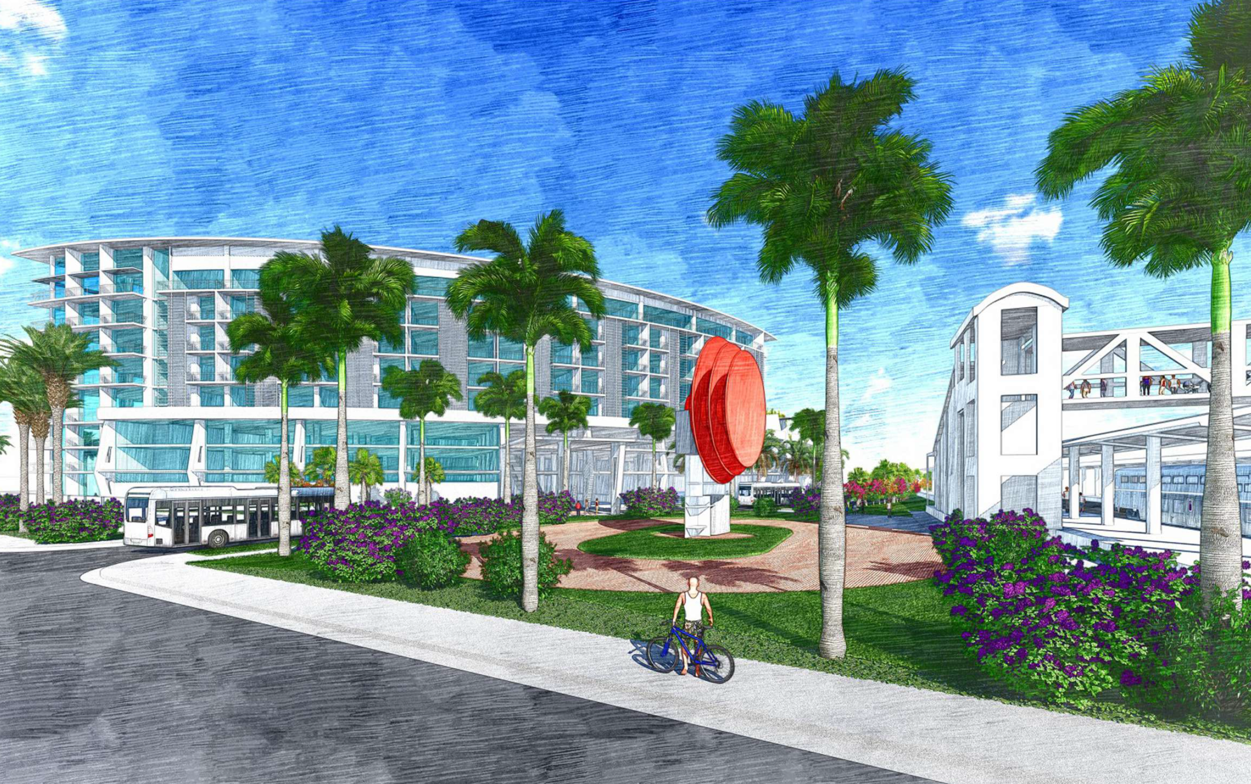 Broadway Circle streetview south.png