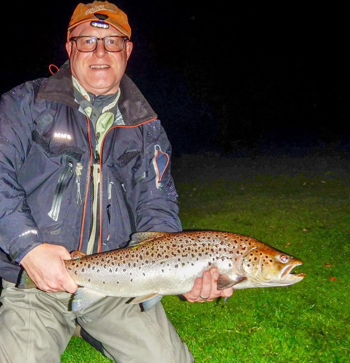 Dr Tim Brown with his prized Dollaghan!