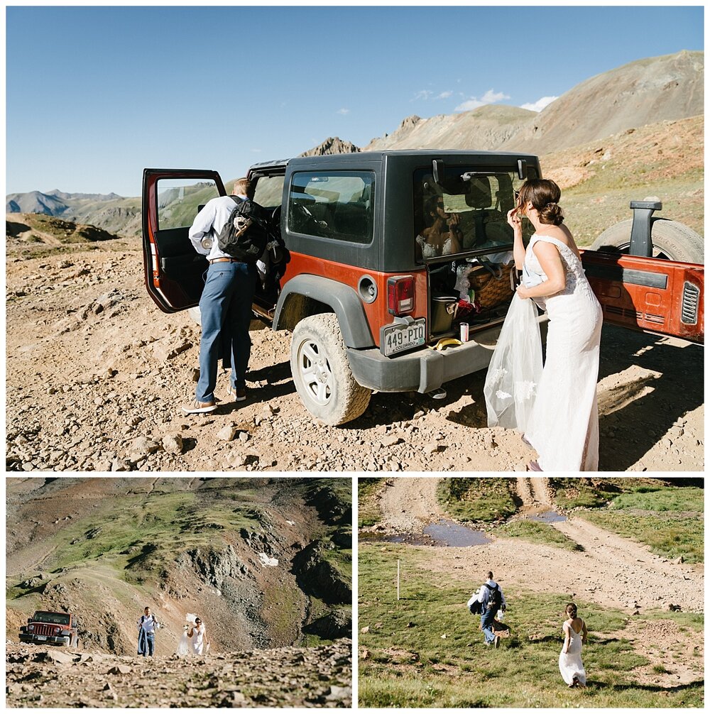 San Juan Mountains Colorado Elopement