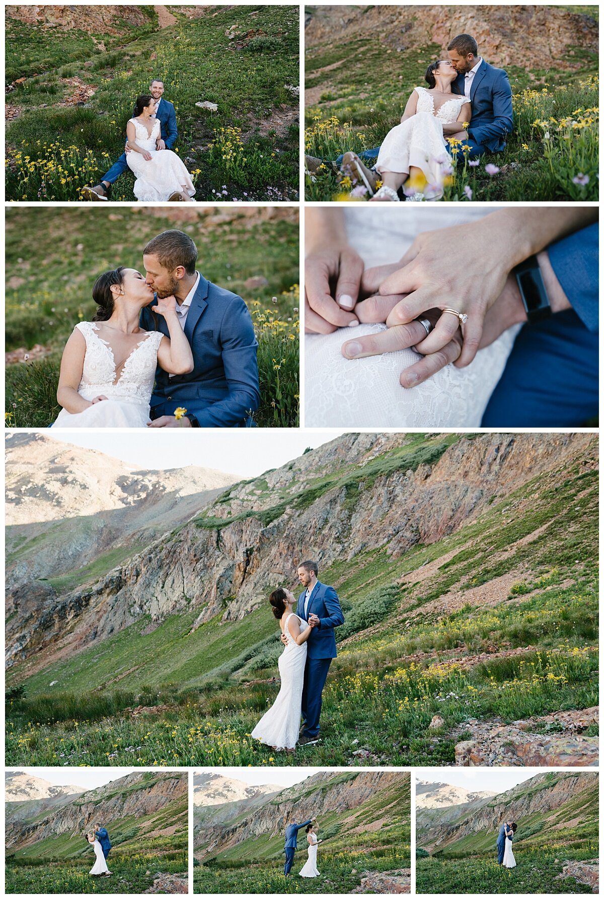 San Juan Mountains Colorado Elopement