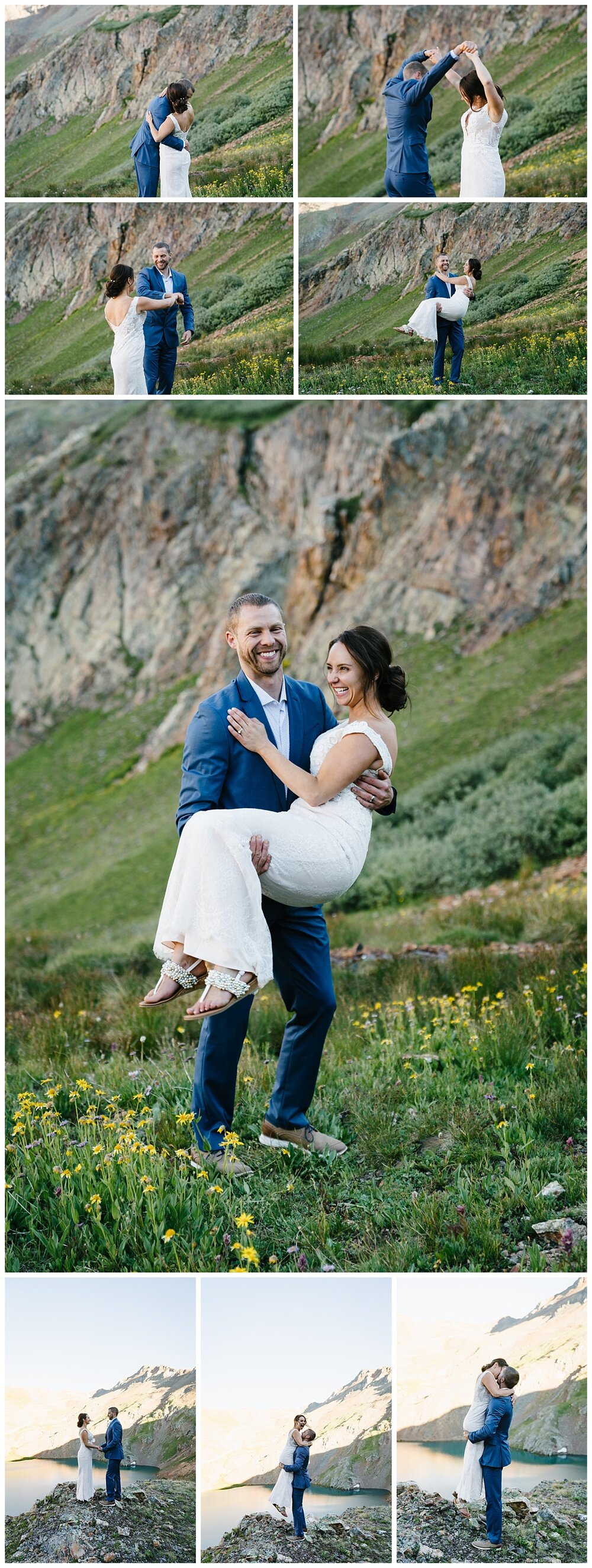 San Juan Mountains Colorado Elopement