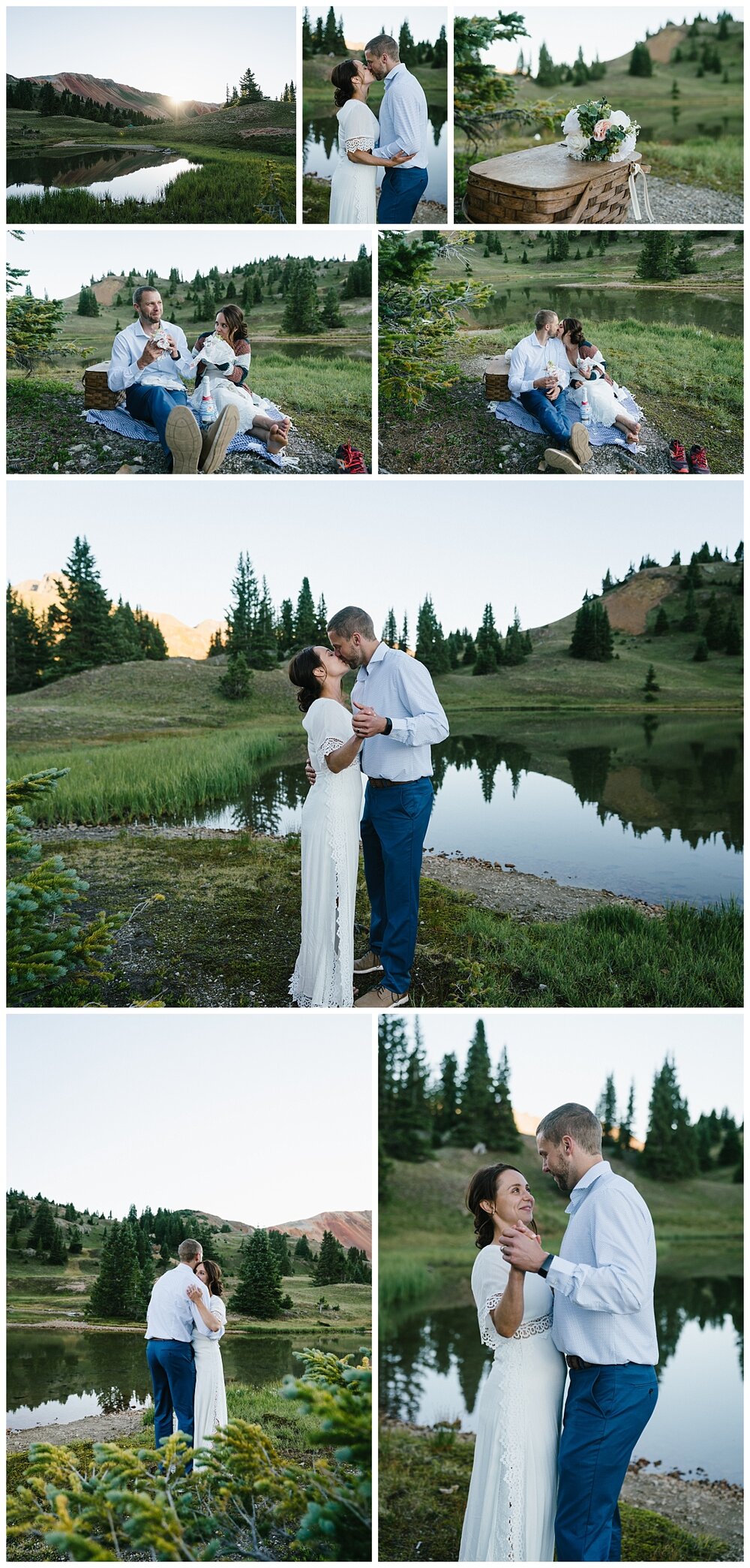 San Juan Mountains Colorado Elopement