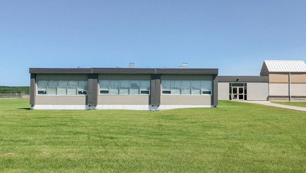   Holy Cross Elementary School   Construction of Modular Expansion - 2015 