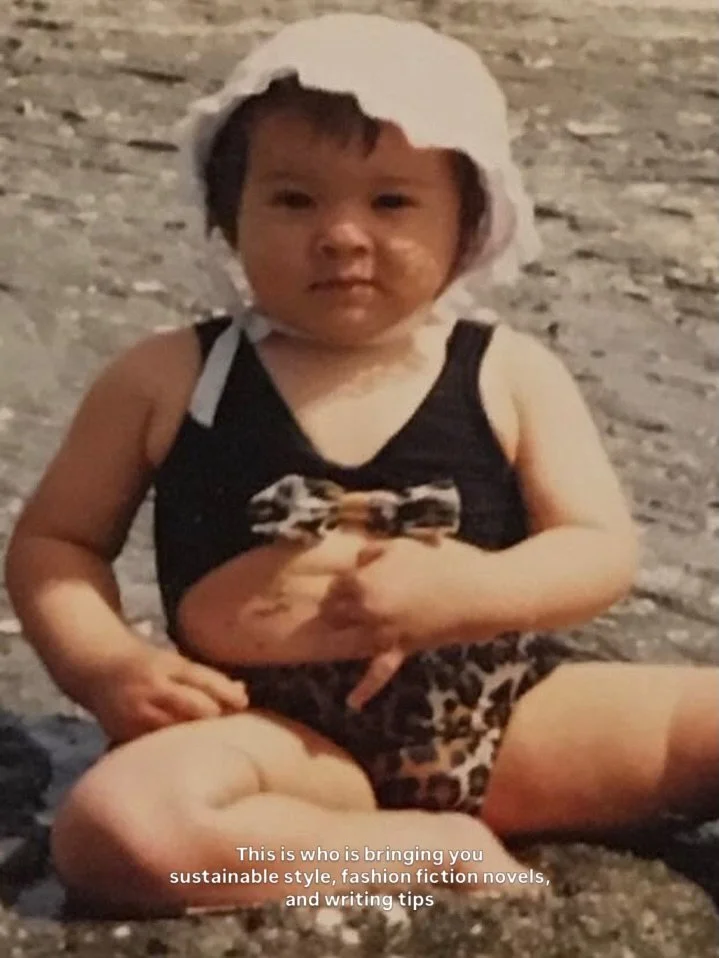 This trend is so cute! Mini Melina would be sooo happy with the way her life has turned out 🤎 She struggled, slayed, lost sleep, found success. I do it all for her (and my three kids). Who knows what we&rsquo;ll do next . . . #authorlife