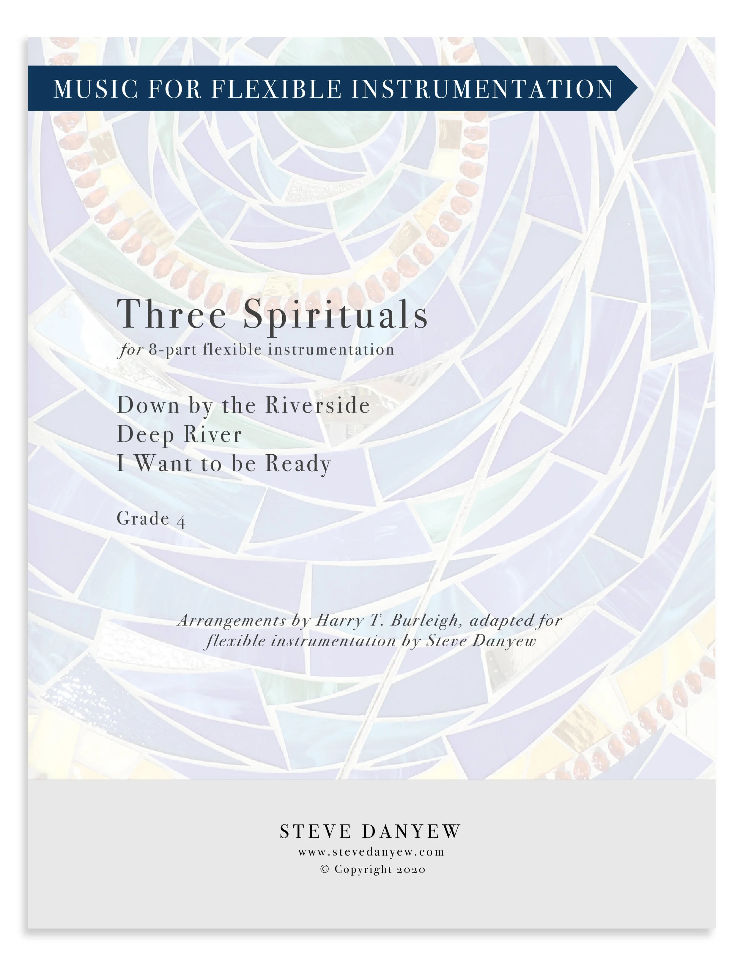New: Three Spirituals for 8-part Flexible Instrumentation