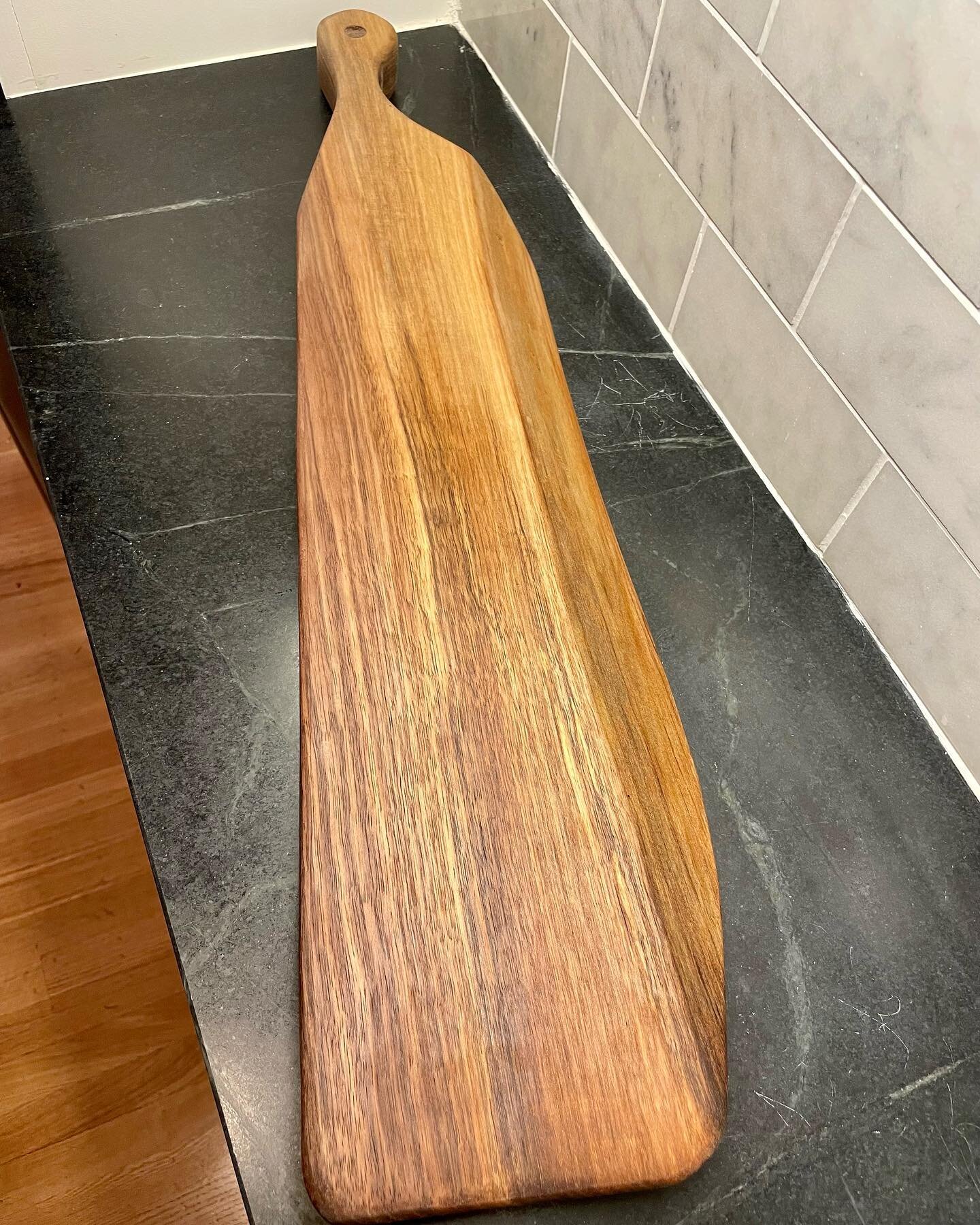 With music and with wood, raw material can be developed into something&hellip;beautiful. Live edge walnut bread board with local walnut sourced from Canadice, NY.