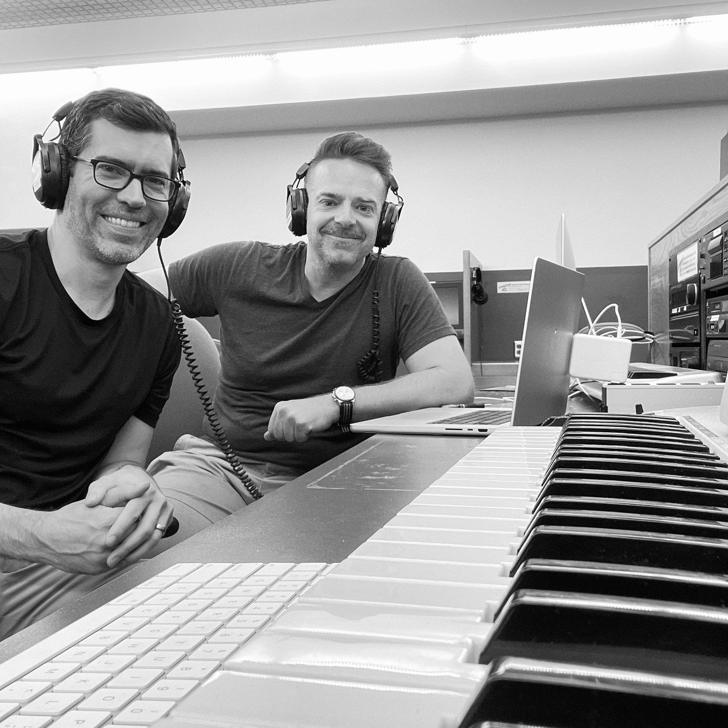 Listening to the initial recording mix of &quot;And the Cities Rise Like Dreams&quot; from our session in April at the @nevadaschoolofmusic .👏🎧🎼 Looking forward to sharing the final recording this fall!!