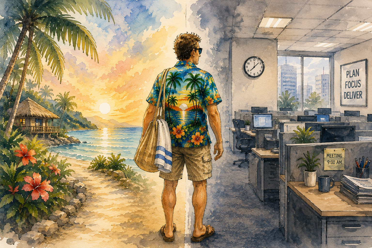 What Coming Back from Vacation Can Teach You About Yourself 