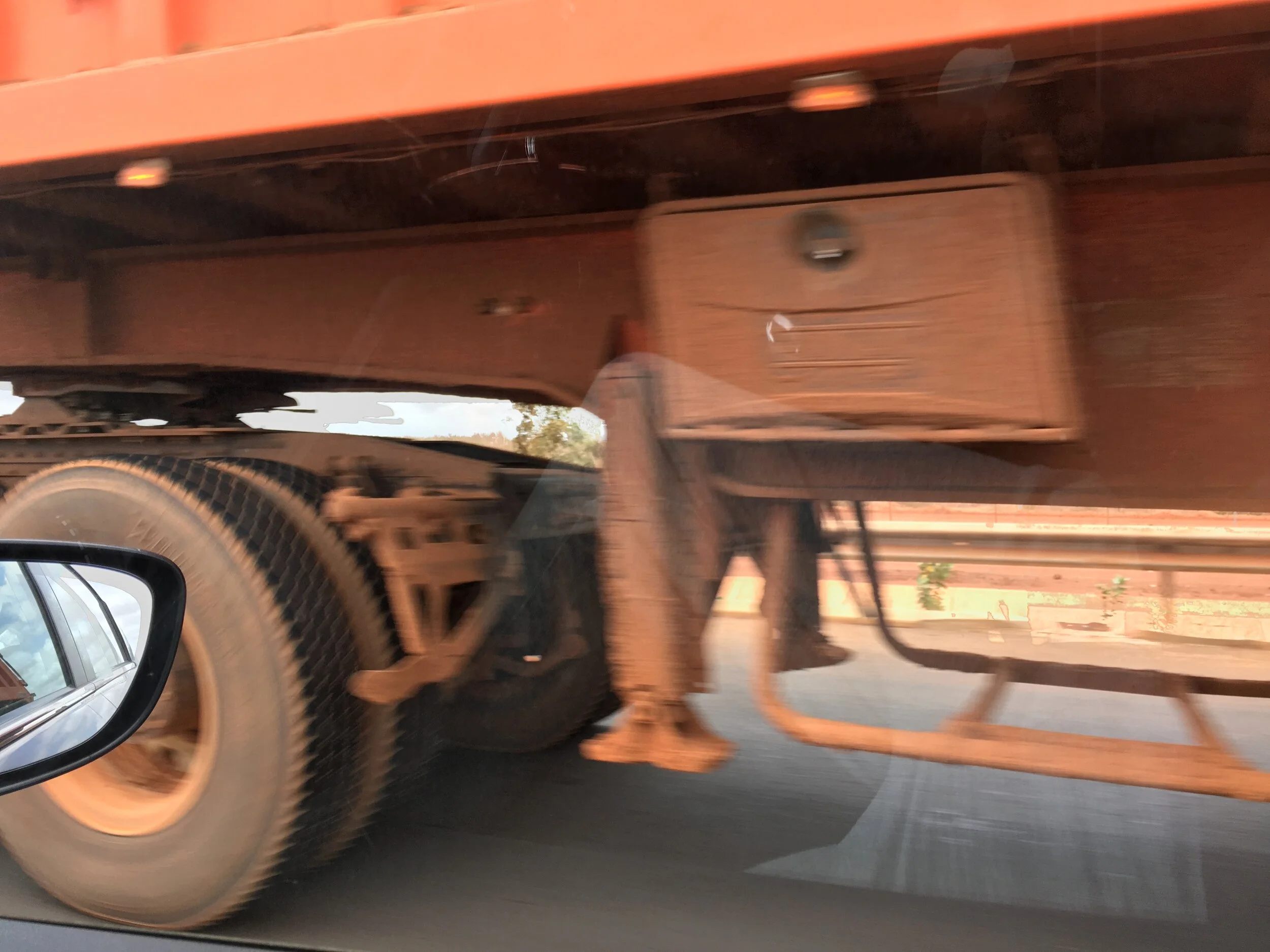 "  Red Truck Wheel 2 " 18