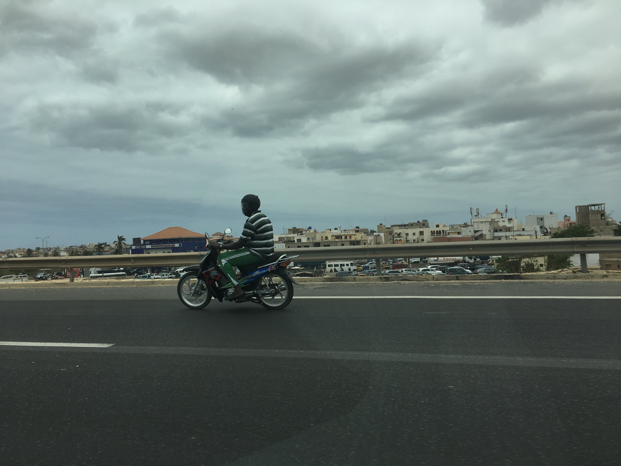 "Man On The Bike In Stripes" 18