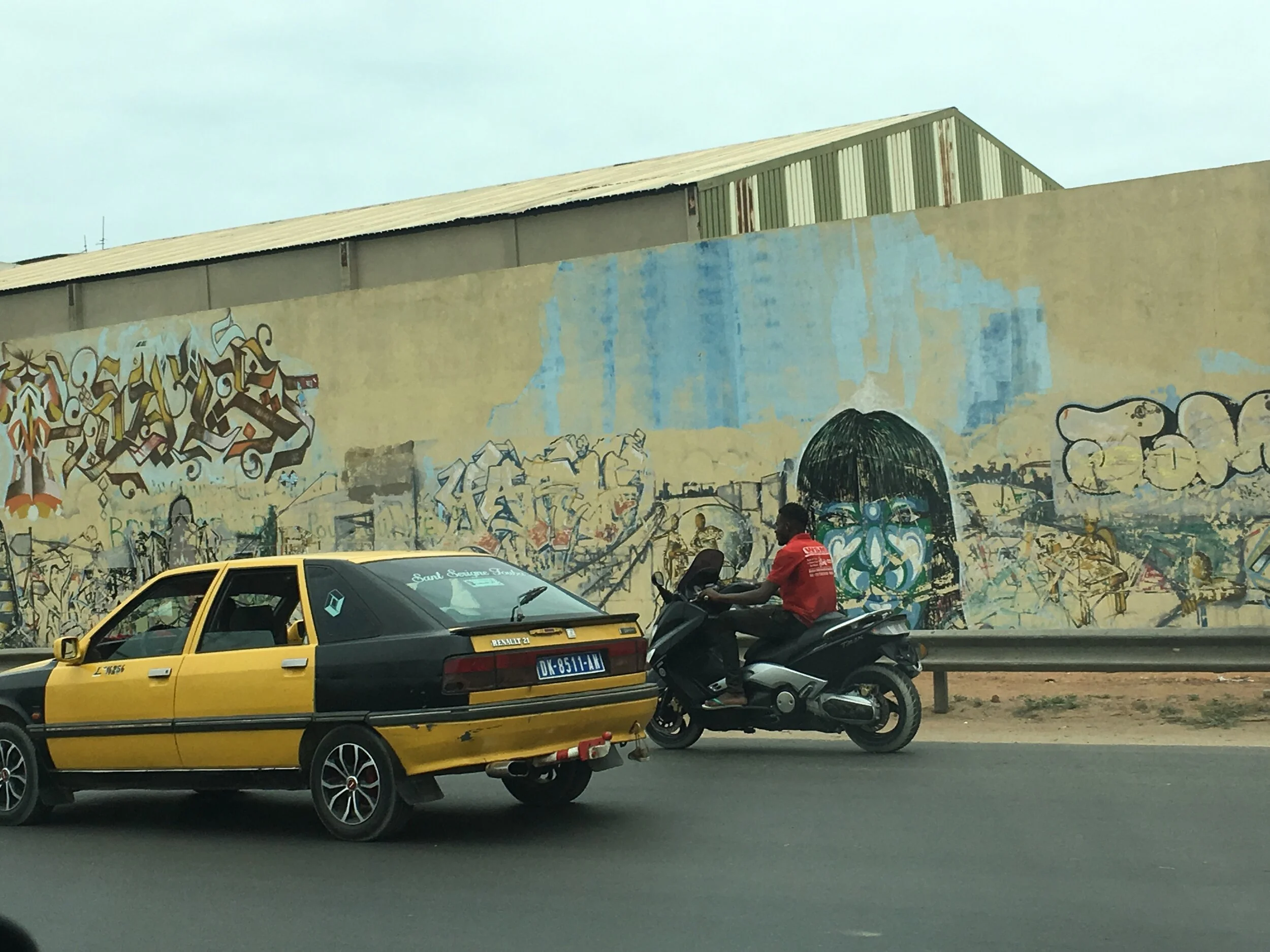 " Man In Red On Scooter " 18