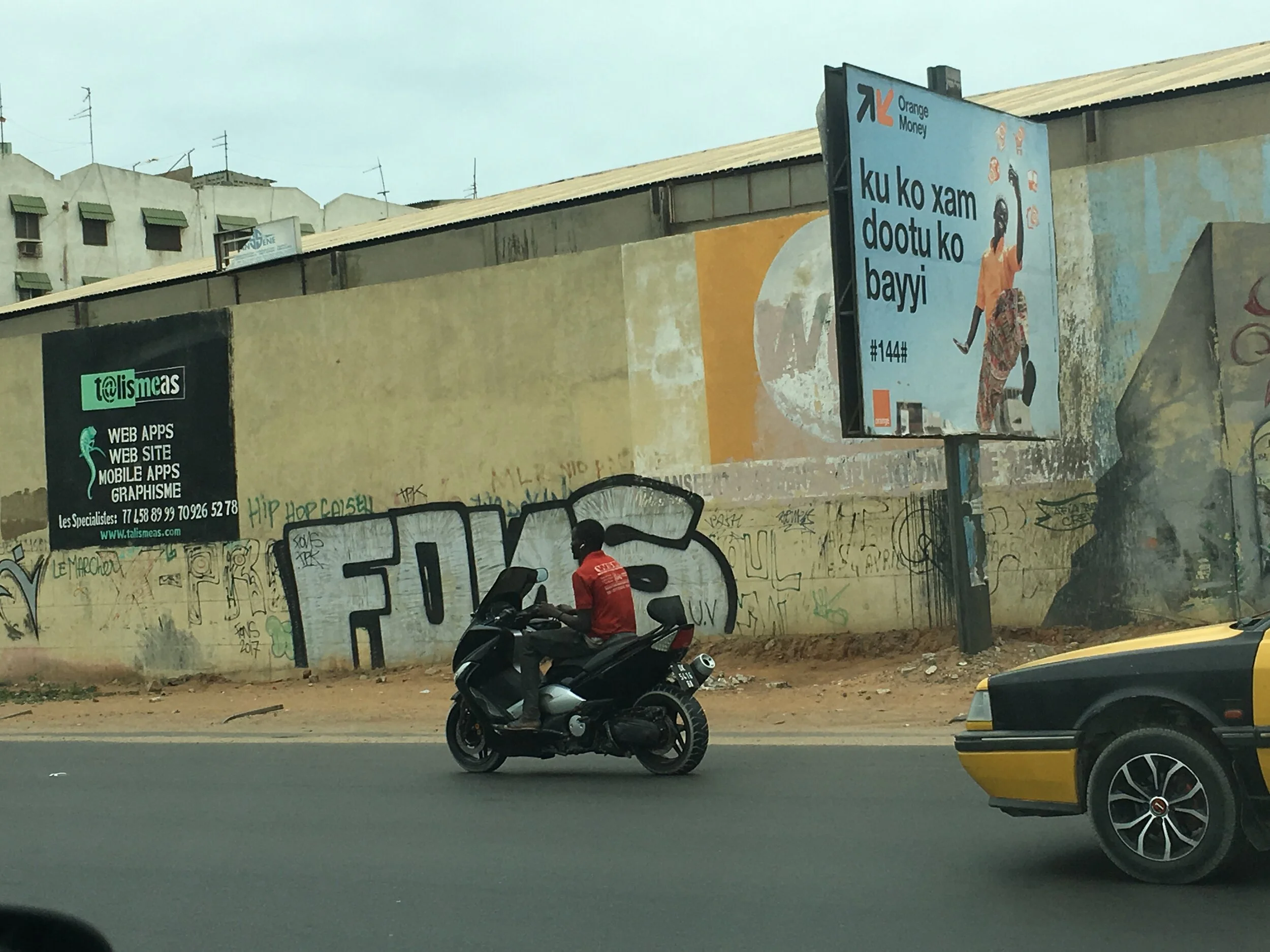 " Man In Red On Scooter 2" 18