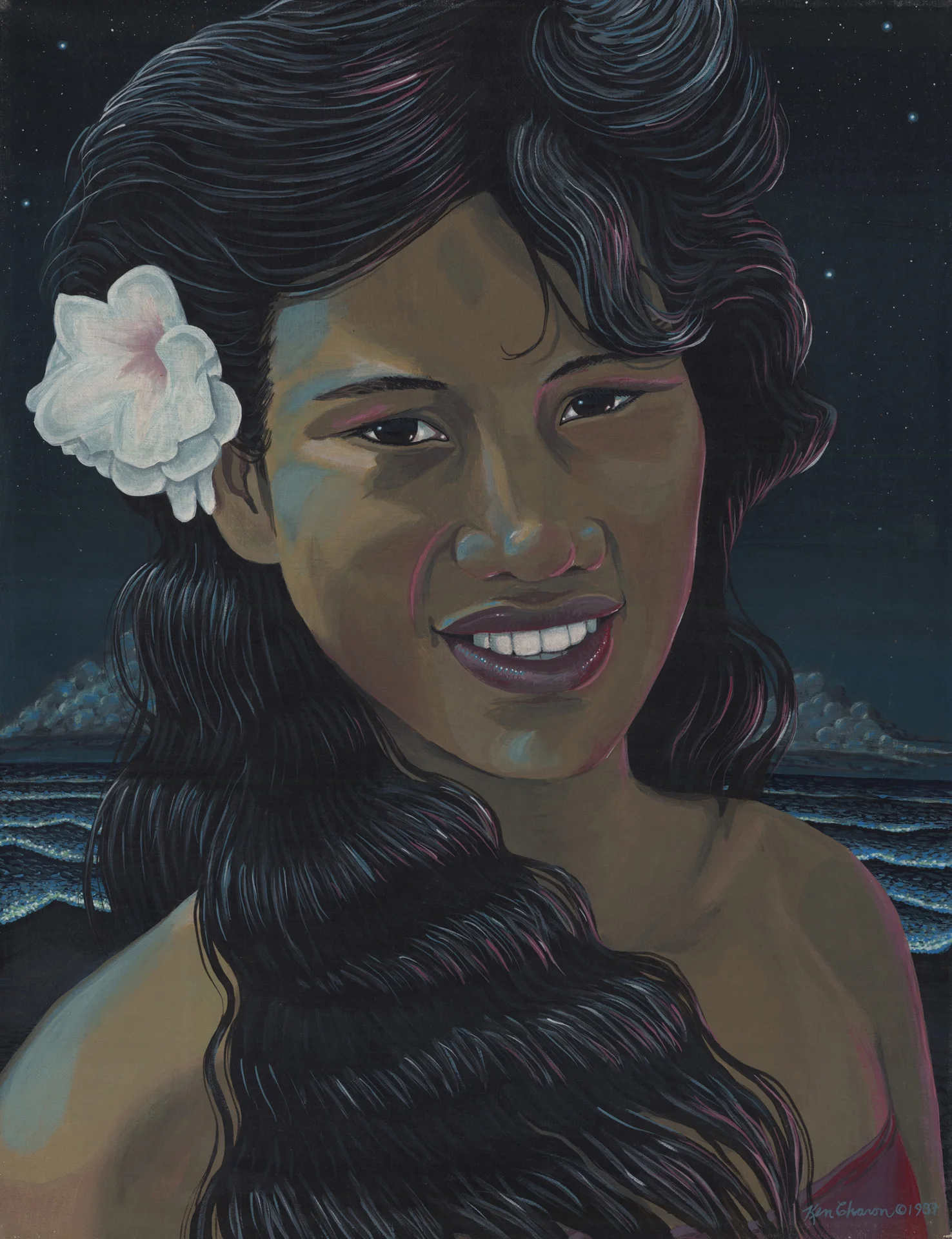 Girl from Keaukaha Night