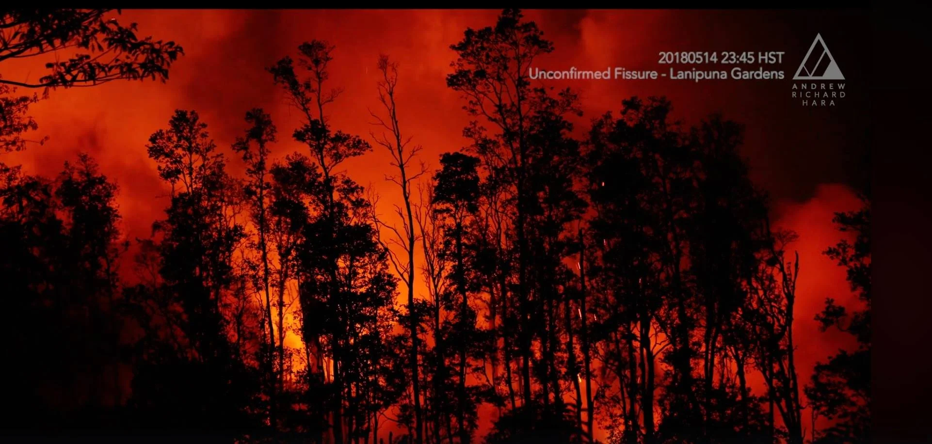 The effects of the Kilauea Lava Flow in Pahoa