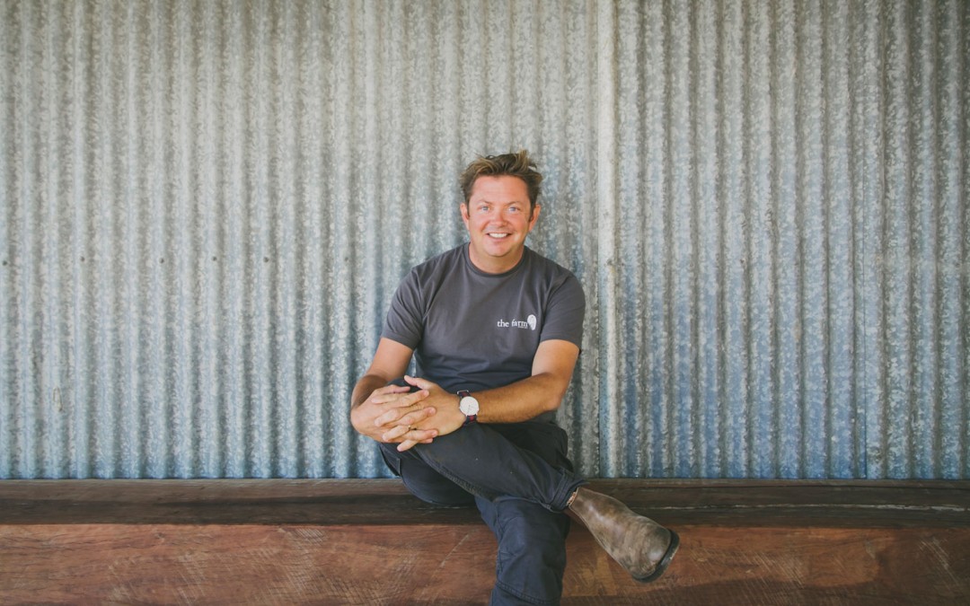 The Oroton heir turned gourmet farmer