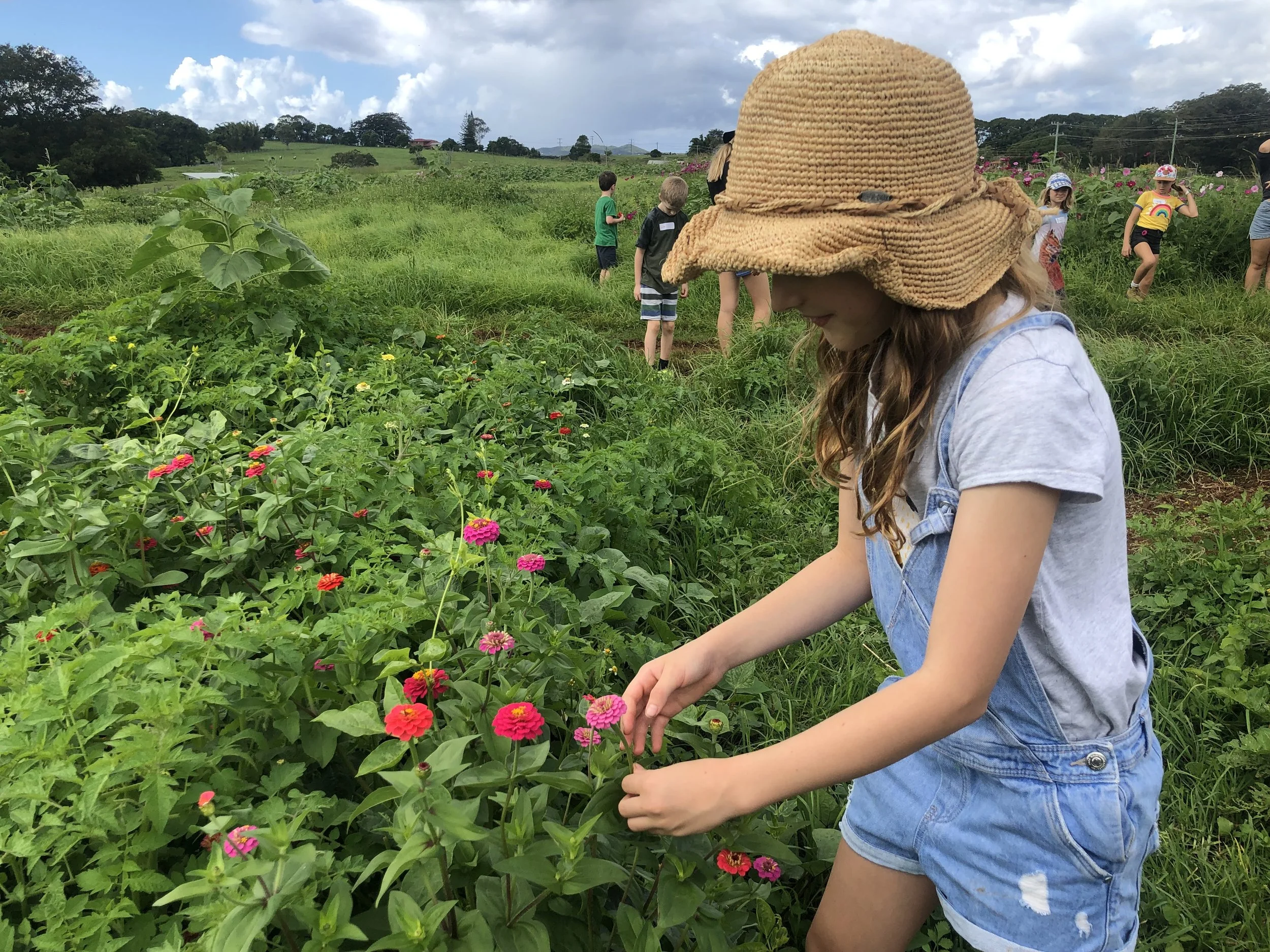 Farm Kids Flower Workshop