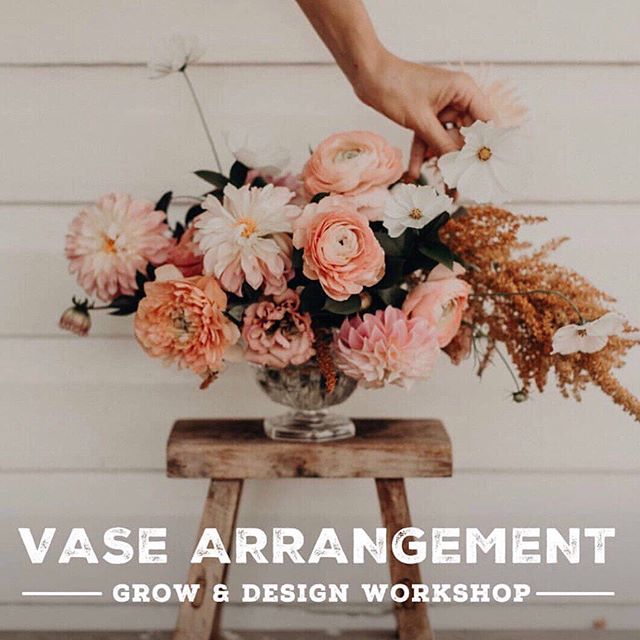 Our next Grow &amp; Design workshop is coming up!! An introduction to growing and designing with flowers.
In this workshop Jess will share her love and knowledge of all things sustainable flowers. You will learn  which flowers grow best in your area,