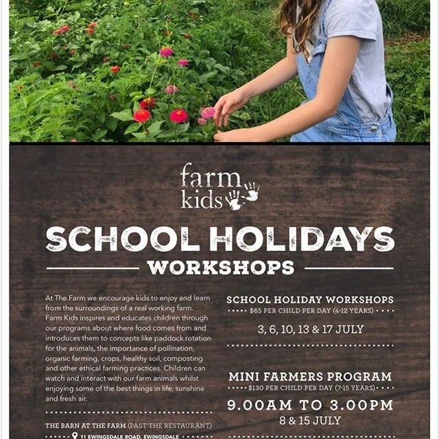 10 more sleeps until we kick off!!! We can&rsquo;t wait 😁🌈🌼 Farm Kids proudly bought to you by @kidzklub_australia 🧒