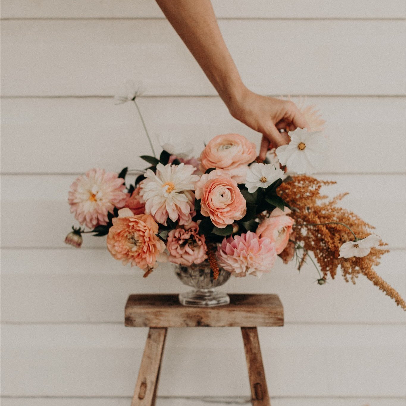 Winter Flowers - Grow &amp; Design Workshop, Arrangement