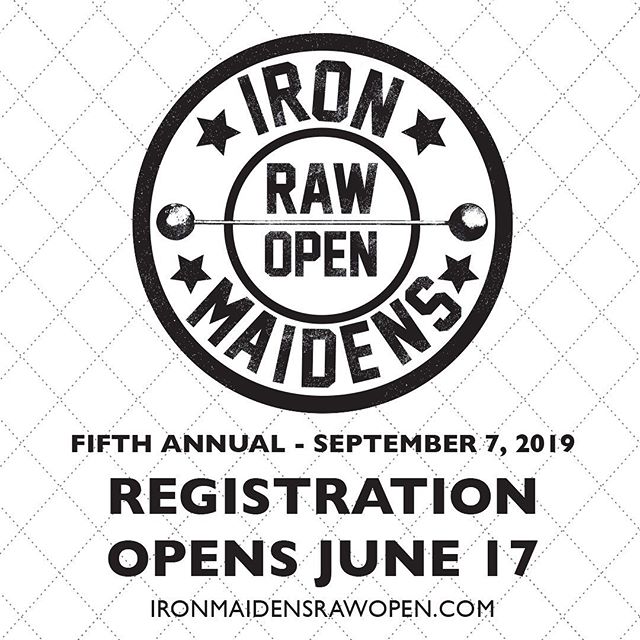 Save the date! We&rsquo;re excited to announce that registration for the fifth annual Iron Maidens Open starts on June 17th. @graceoutreachbx @crossfitsouthbrooklyn #IMstrong2019