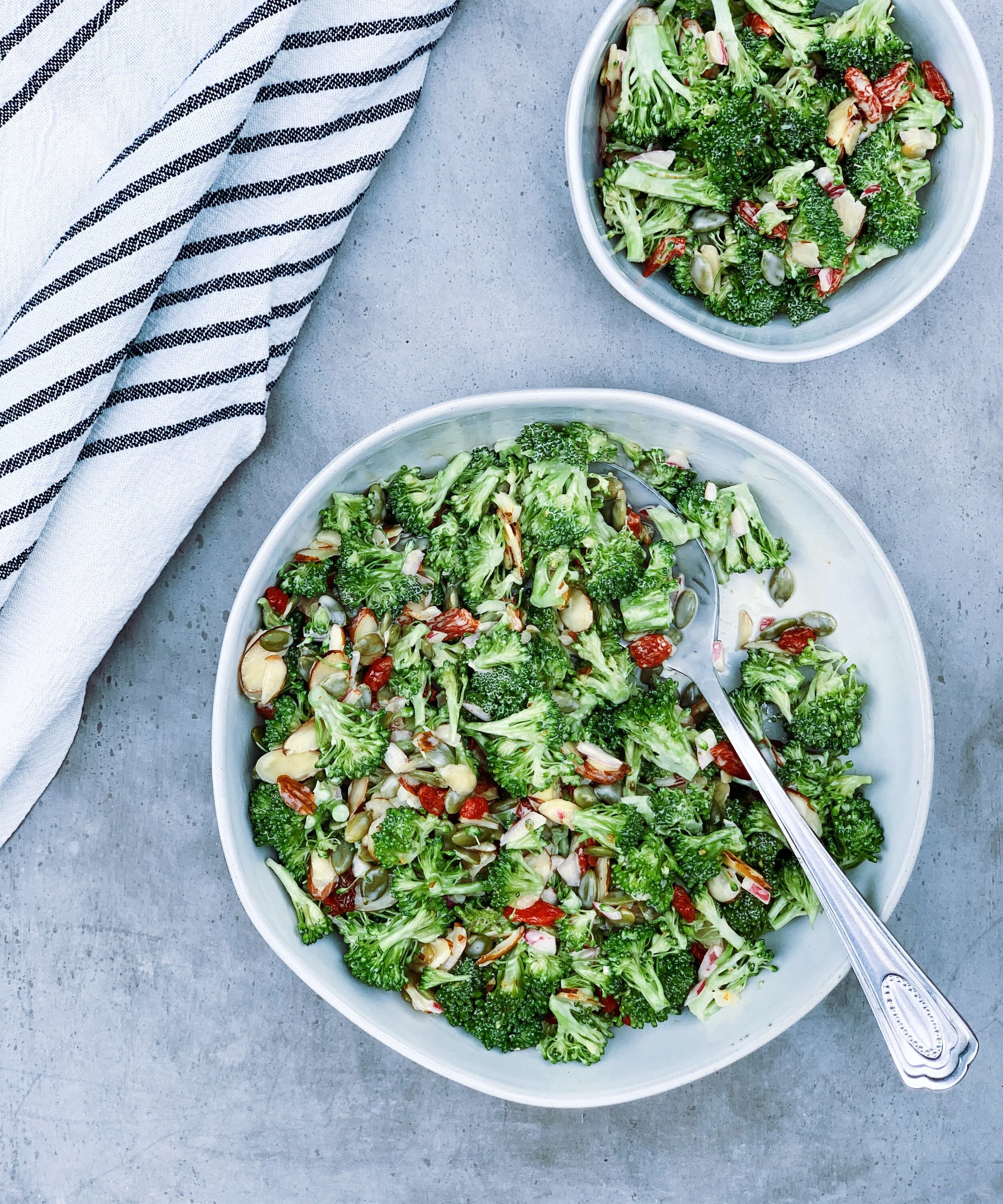 salade de brocoli...assurément la meilleure!