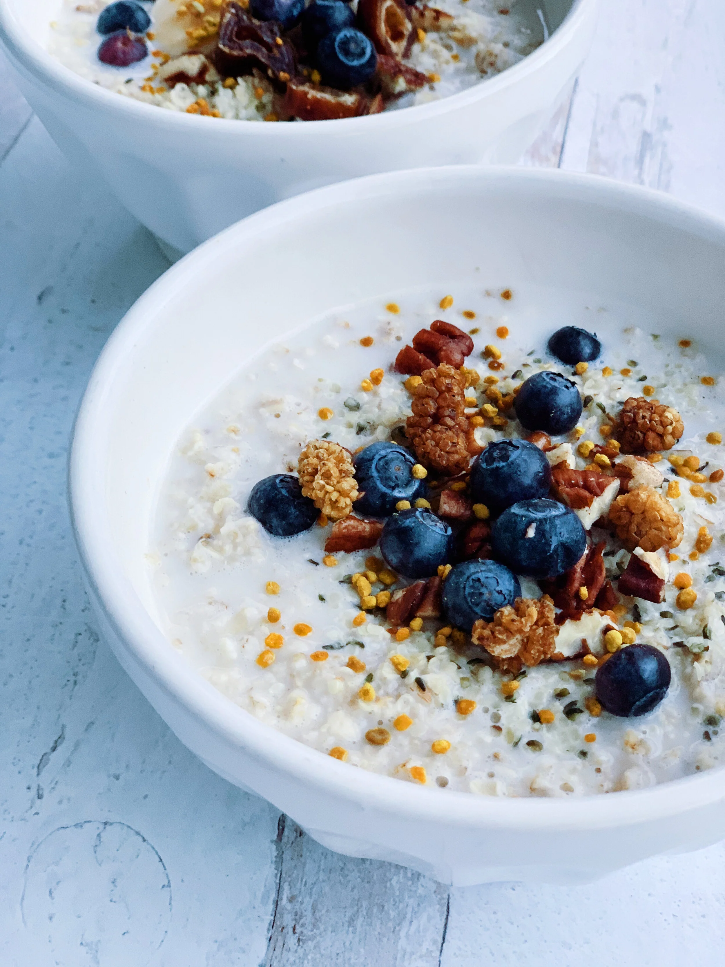 Bol de gruau matinal top chrono...prêt en 3 minutes!