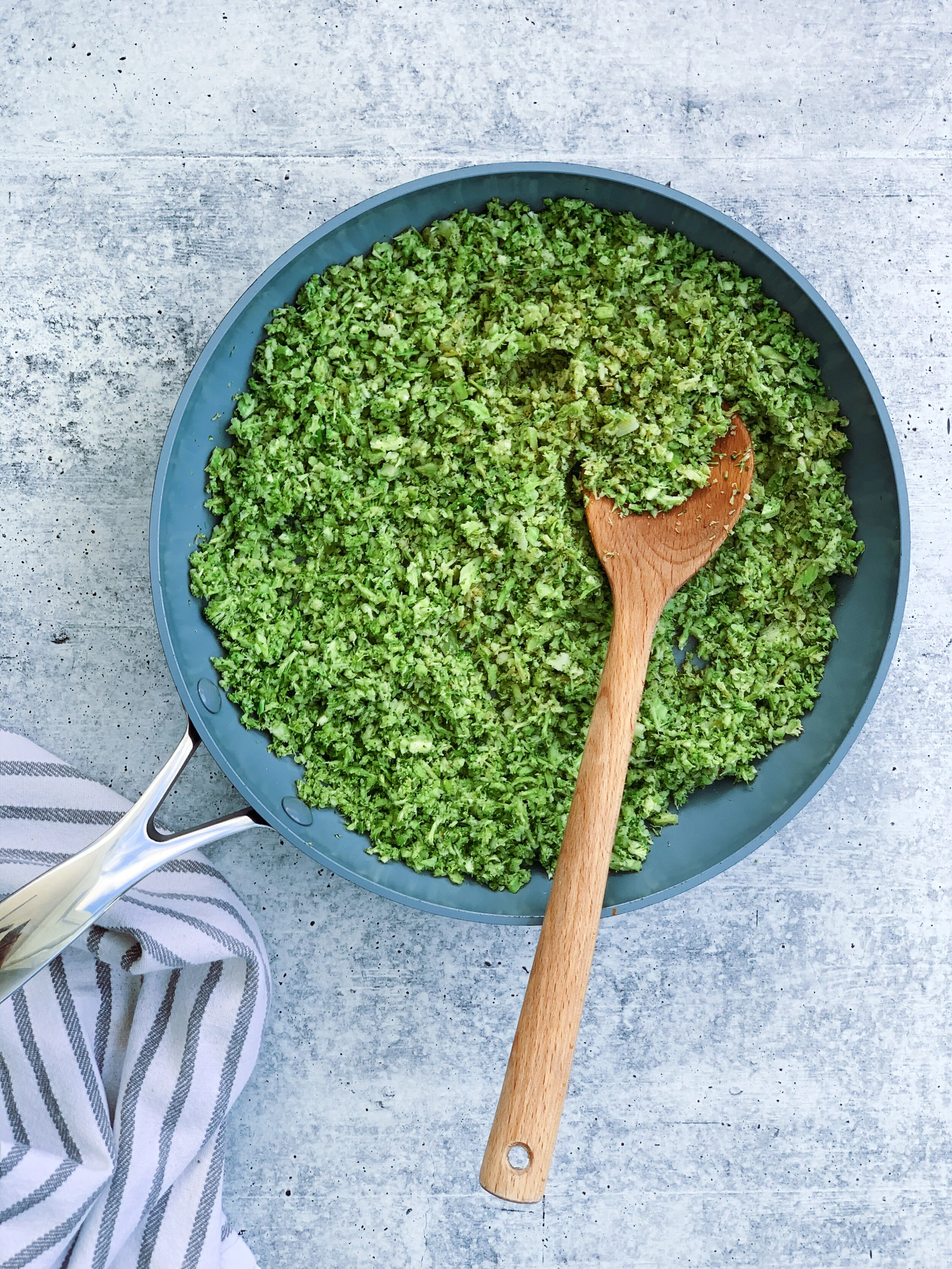 riz de brocoli...simplement délicieux! 