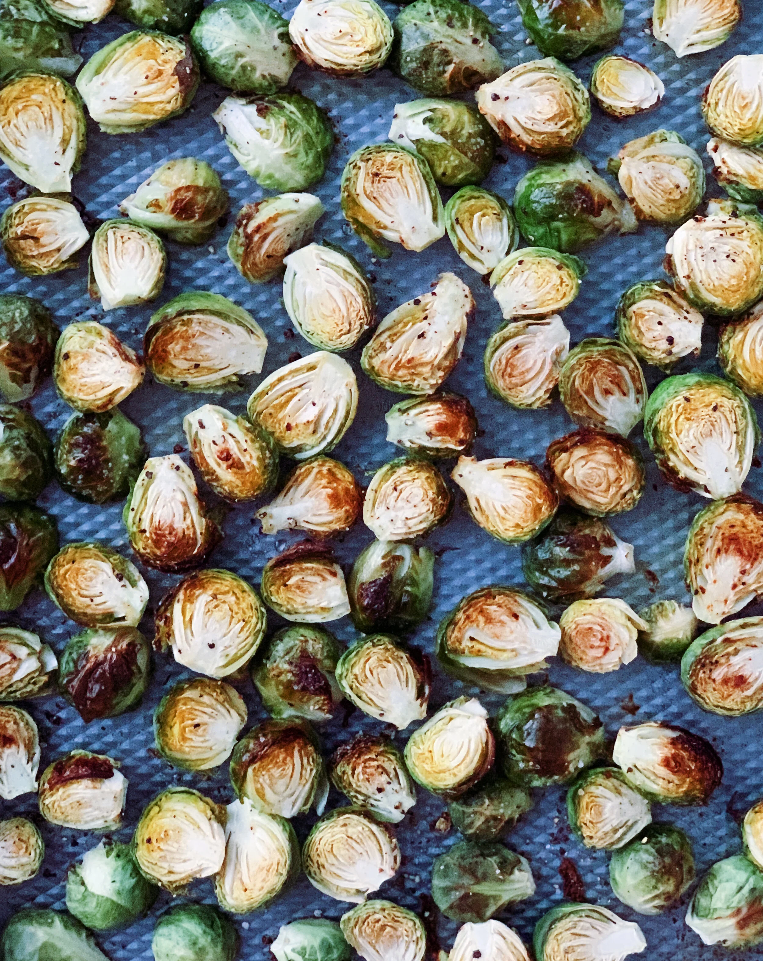 choux de Bruxelles rôtis au four ... 3 variations possibles!