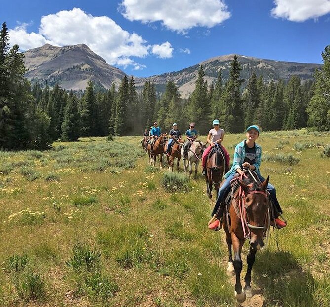 Collection 95+ Images horseback riding in the tetons and yellowstone park Excellent