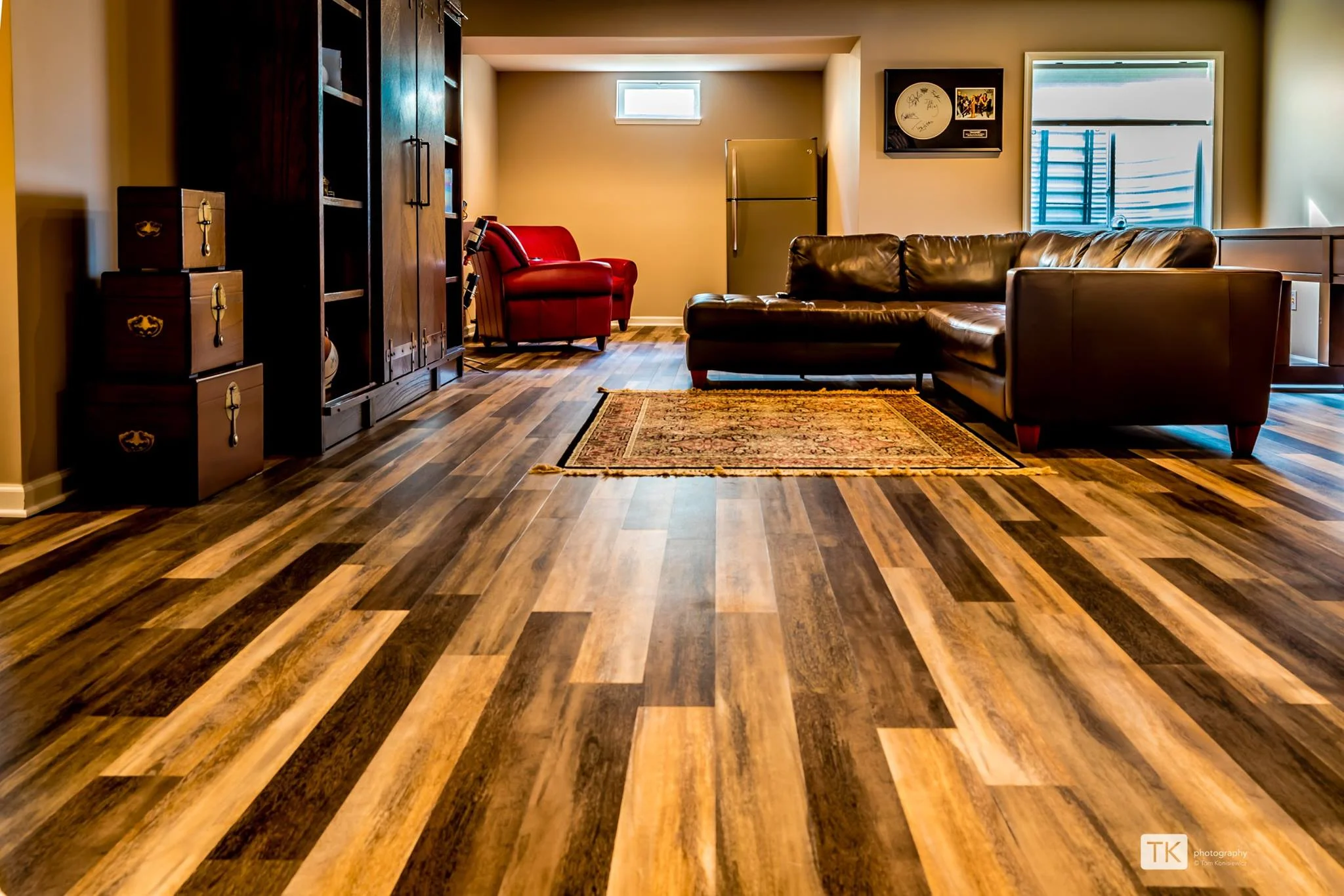 coretec lux tile flooring in basement.jpg