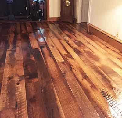Buff Coat Antique Reclaimed Oak, How To Refinish Hardwood Floors Look Rustic