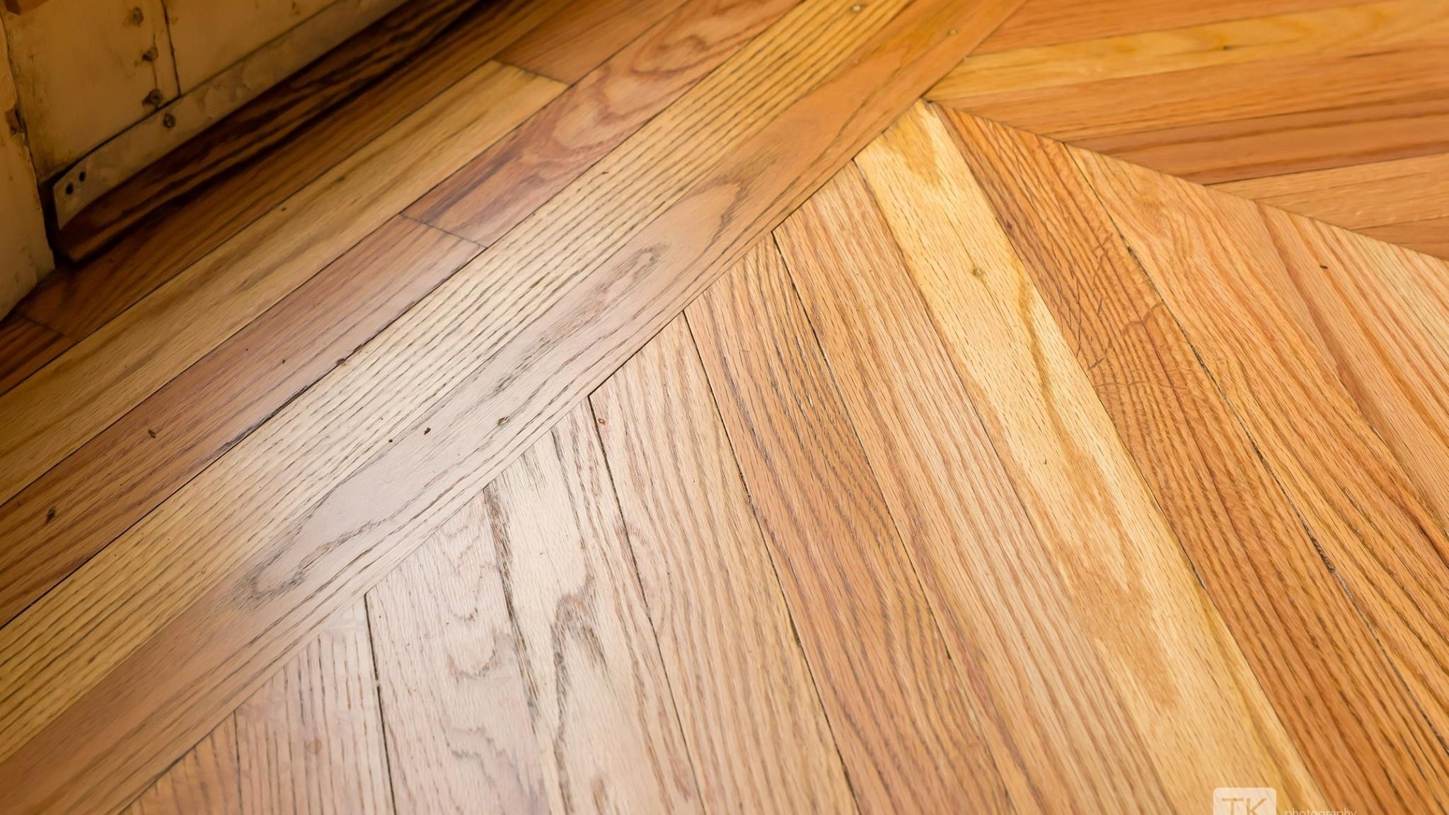 Red Oak Refinished Close-up