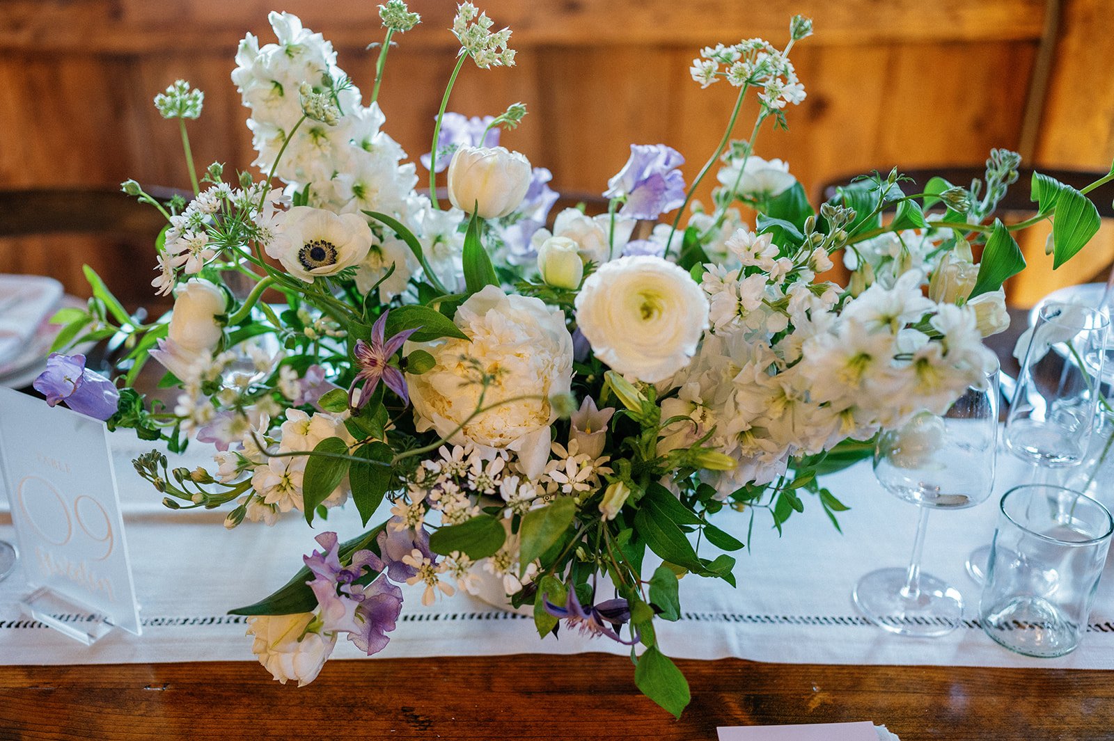 Ethereal Centerpiece for Spring Wedding