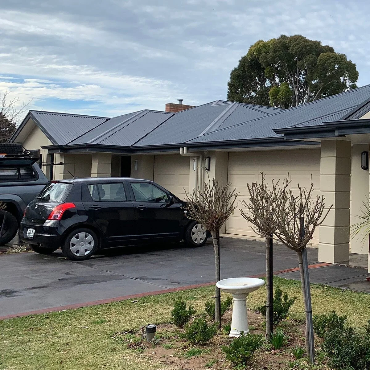 It's amazing what a fresh coat of paint can do to your home's exterior 🎉⁠