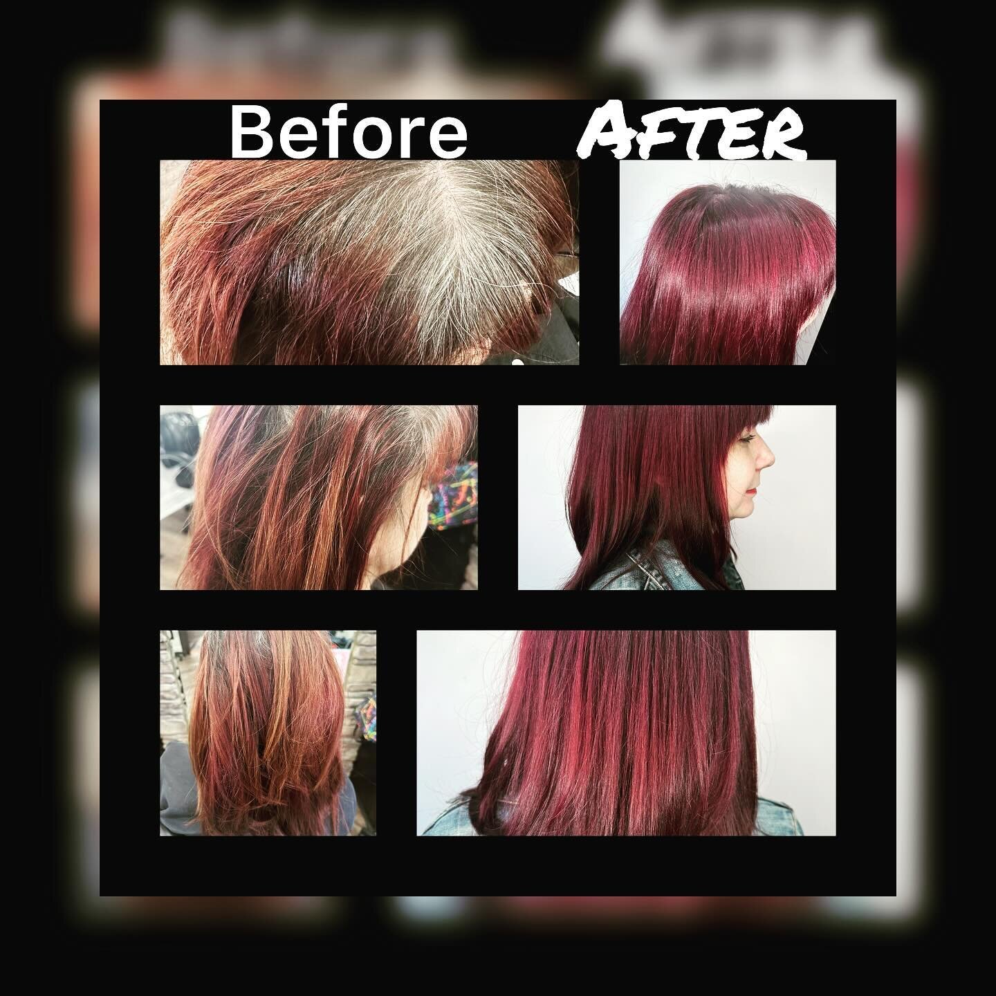 Embrace the fiery Hughes of the season with a stunning single process, Red hair transformation @Salon Arcaro 🔥🔥 #redhair #hairstylist #SalonArcaro #hairinspiration #valentinesgift #transformation