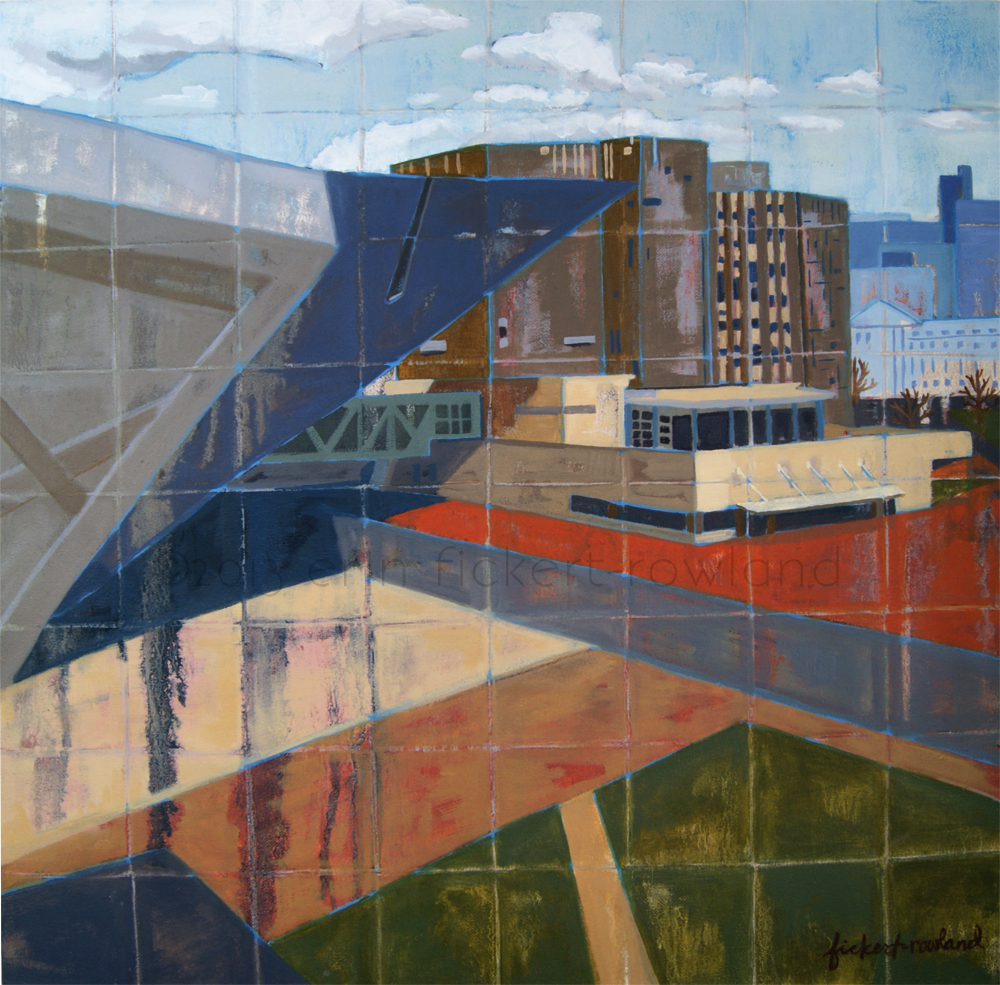 "DAM Museum, Denver" 18 in x 18 in