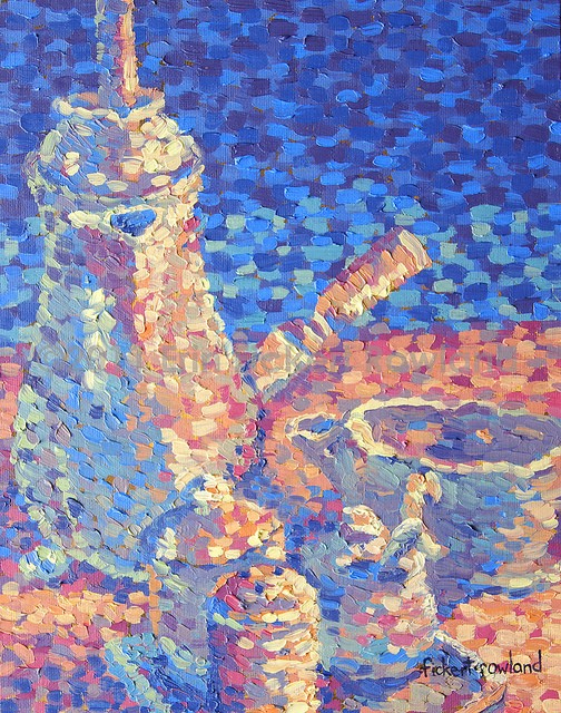 “Apilco No. 2” oil on canvas by Erin Fickert-Rowland