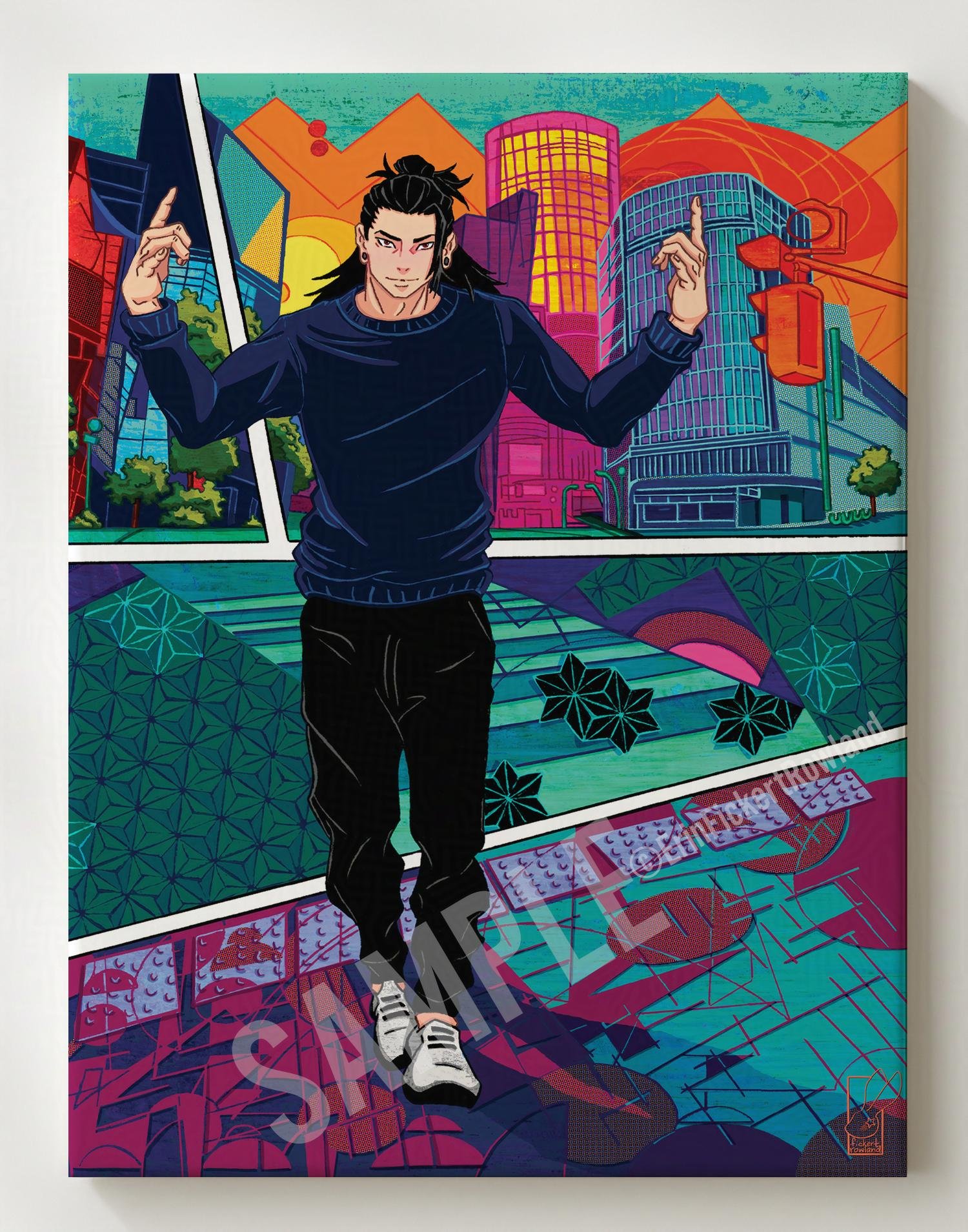 Light It Up Canvas Art Print