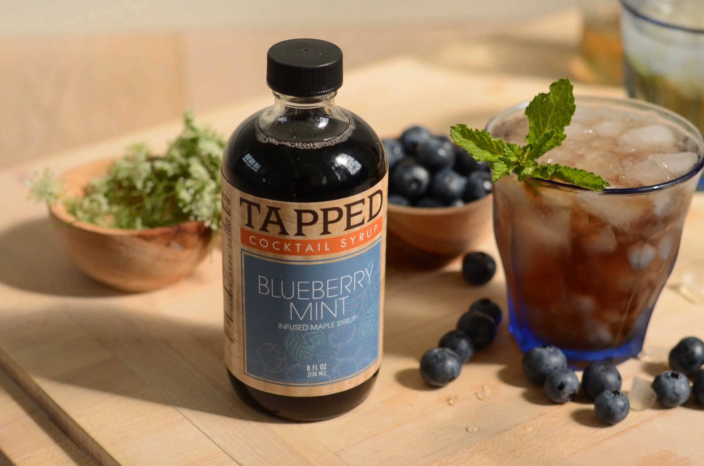 Cherry Bark Vanilla Bitters Cocktail Maple Syrup — Tapped Maple Syrup