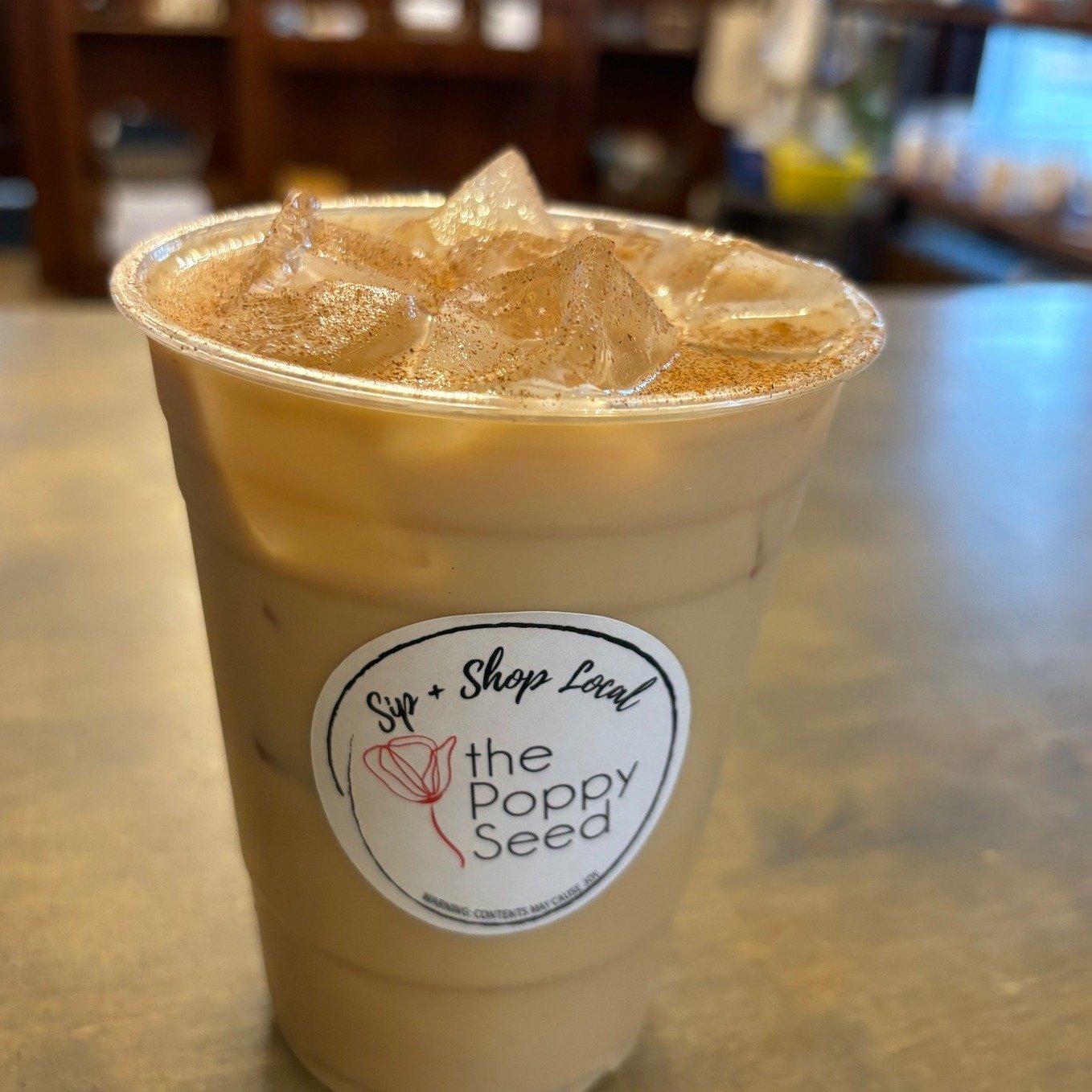 April's Tapped Cafe is winding down, but not before we give a shout out to The Poppy Seed in DeForest, WI.  This laidback coffee bar + thoughtfully curated shop features locally made goods, including Tapped. 

Stop in for their Blueberry Maple Miel (