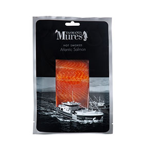 Hot Smoked Atlantic Salmon Portions or fillets A deliciously smoky canapé topping or simply flake through pasta, risotto or salad Shelf life: 28 days
