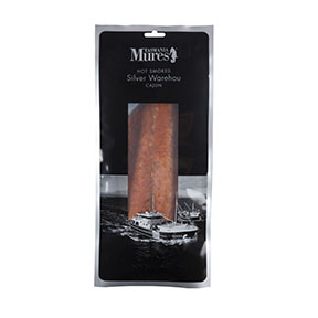 Hot Smoked Silver Warehou – Cajan Portions or fillet A salty, smoky appetizer, enjoy with a cold beer or chilled wine Shelf life: 30 days