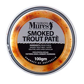 Smoked Trout Paté 100g, 500g, 1kg Scrumptious cracker toppings Shelf life: 21 days